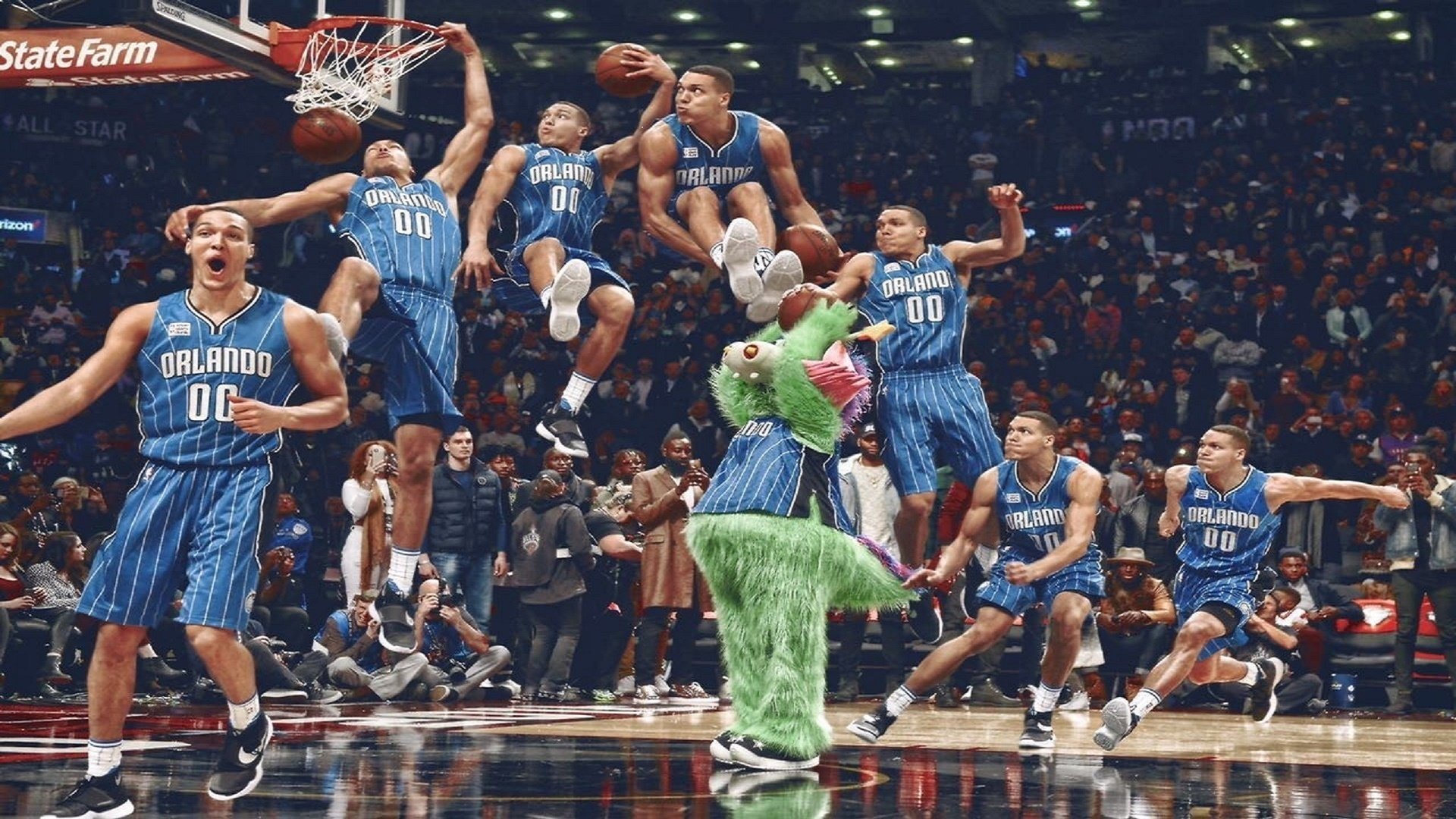 步行者外线火力强劲，连续命中三分引全场欢呼，户步行者